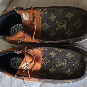 LV upcycled Hey Dude 8